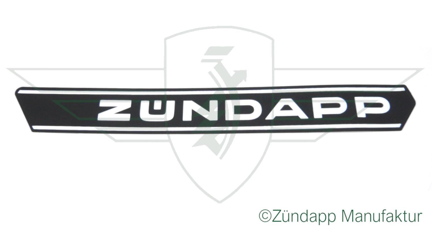 Lettering right "Zündapp